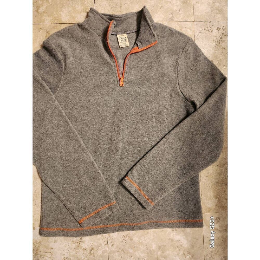 H29 Faded Glory half zip fleece jacket